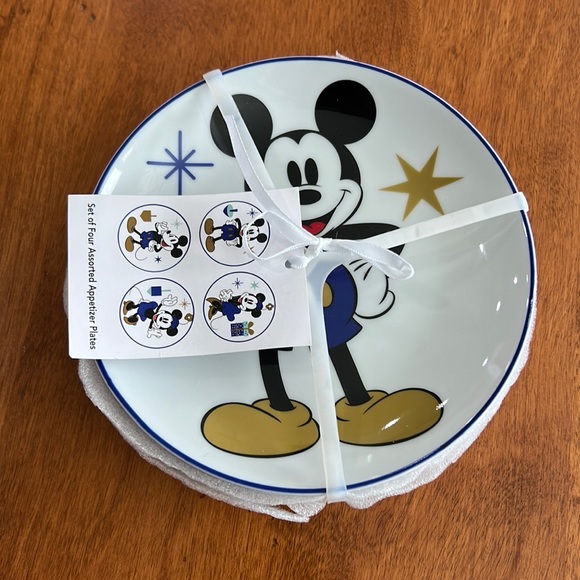 Disney Other - Mickey Mouse Disney Hanukkah appetizer plates